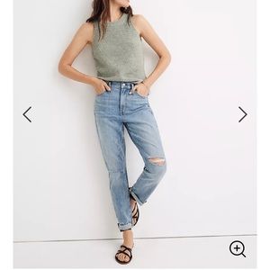 NWT Madewell High Rise Boyfriend